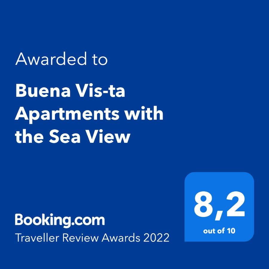 Buena Vis-Ta Apartments With The Sea View Kültér fotó